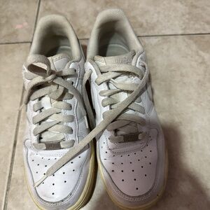 Nike White Athletic Shoes